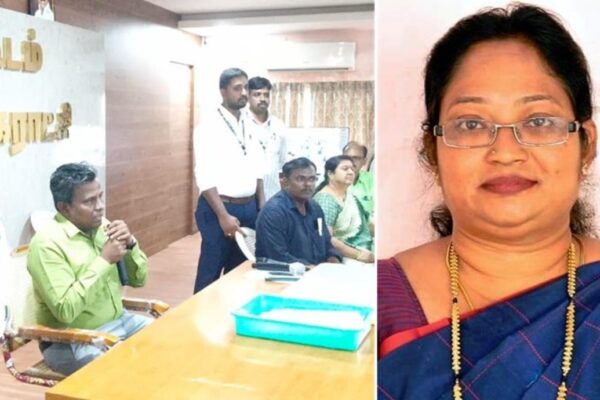 The no-confidence motion brought against the Krishnagiri Municipality Chairman was successful!