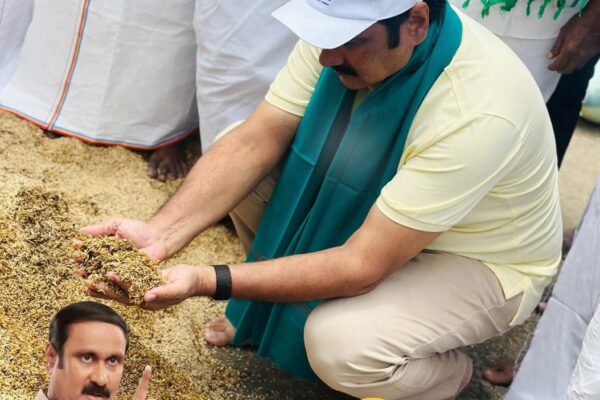 Where is the compensation for the 2 lakh acres of paddy crops damaged by the rain? - PMK leader Anbumani Ramadoss