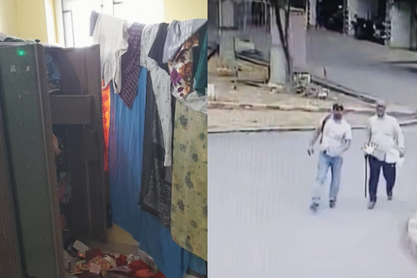 Audacious robbery at government employee residence in Coimbatore: Police shoot and arrest 3 people!