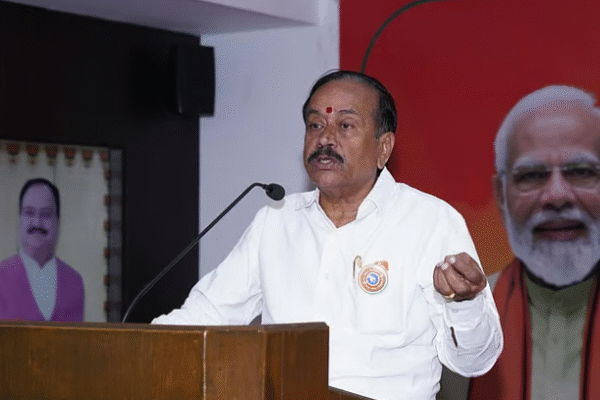 Anyone who tries to bring DMK back to power is a betrayal of the Tamil people - H. Raja